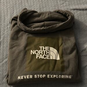 The North Face Olive Green Hoodie